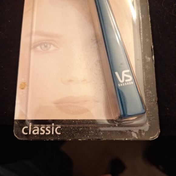 Vtg Vidal Sassoon VS1011 Round Styling Hair Brush Plastic Ball Tip Green 8" Rare - Picture 3 of 5